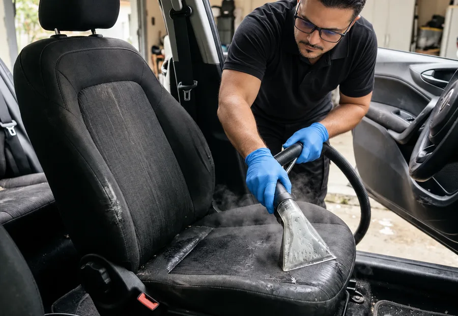 Carro: Higienização do interior do carro em Ibirité